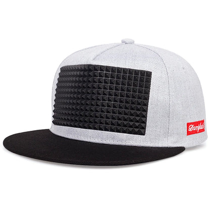 5 Colors New Hot Sale Plastic Triangle Baseball Cap Hat Hip Hop Cap Flat-brimmed Hat Snapback Cap Hats for Men and Women