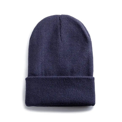 New Unisex Multicolor Autumn & Winter Beanie Hat Men Women Basic Daily Beanie Soft Knitted Hat All-match Streetwear Cap