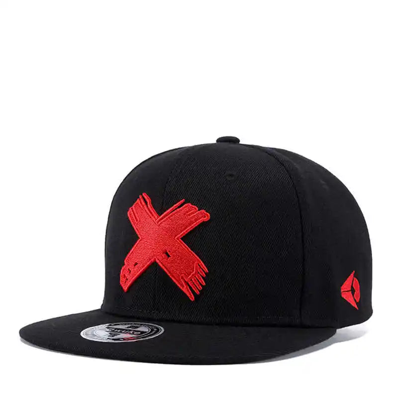 New Snapback Baseball Hat Ten Times Embroidery Adjustable Hats  for Youth Men Women Fashion Cap Flat Trend Street Dance Caps