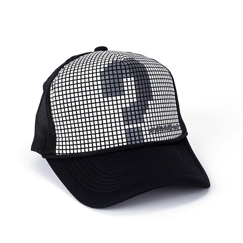 Summer Unisex Men Baseball Caps Women Breathable Mesh-Net Snapback Hats Casual Trucker Cap Adjustable