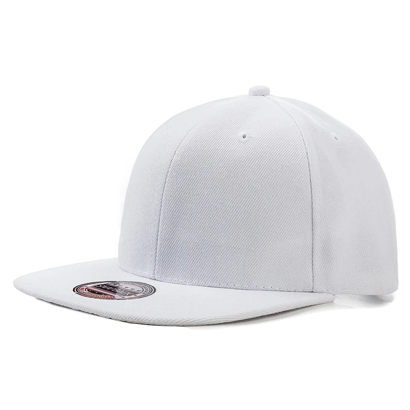 Unisex Cap Plain Snapback Hat High Quality Adult Hip Hop Baseball Cap Men Women Outdoor Leisure Baseball Hat