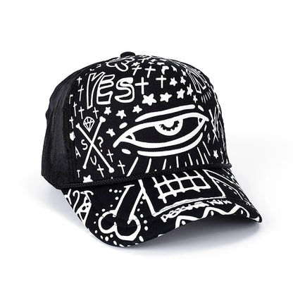 Summer Unisex Men Baseball Caps Women Breathable Mesh-Net Snapback Hats Casual Trucker Cap Adjustable
