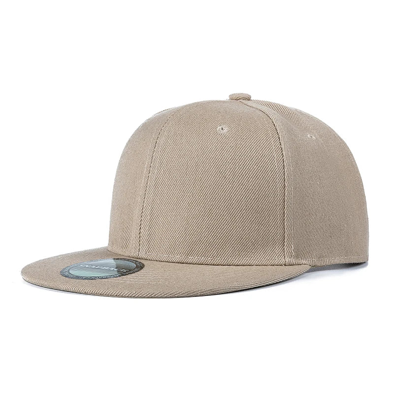 Unisex Cap Plain Snapback Hat High Quality Adult Hip Hop Baseball Cap Men Women Outdoor Leisure Baseball Hat