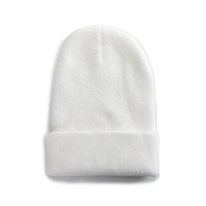 New Unisex Multicolor Autumn & Winter Beanie Hat Men Women Basic Daily Beanie Soft Knitted Hat All-match Streetwear Cap