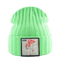 Green Flamingo