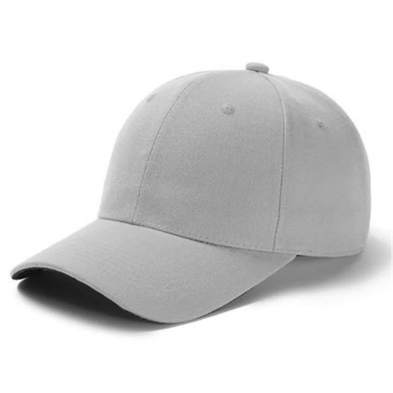 Unisex Cap Casual Plain Baseball Cap Adjustable Snapback Hats For Women Men Hip Hop Cap Street Dad Hat