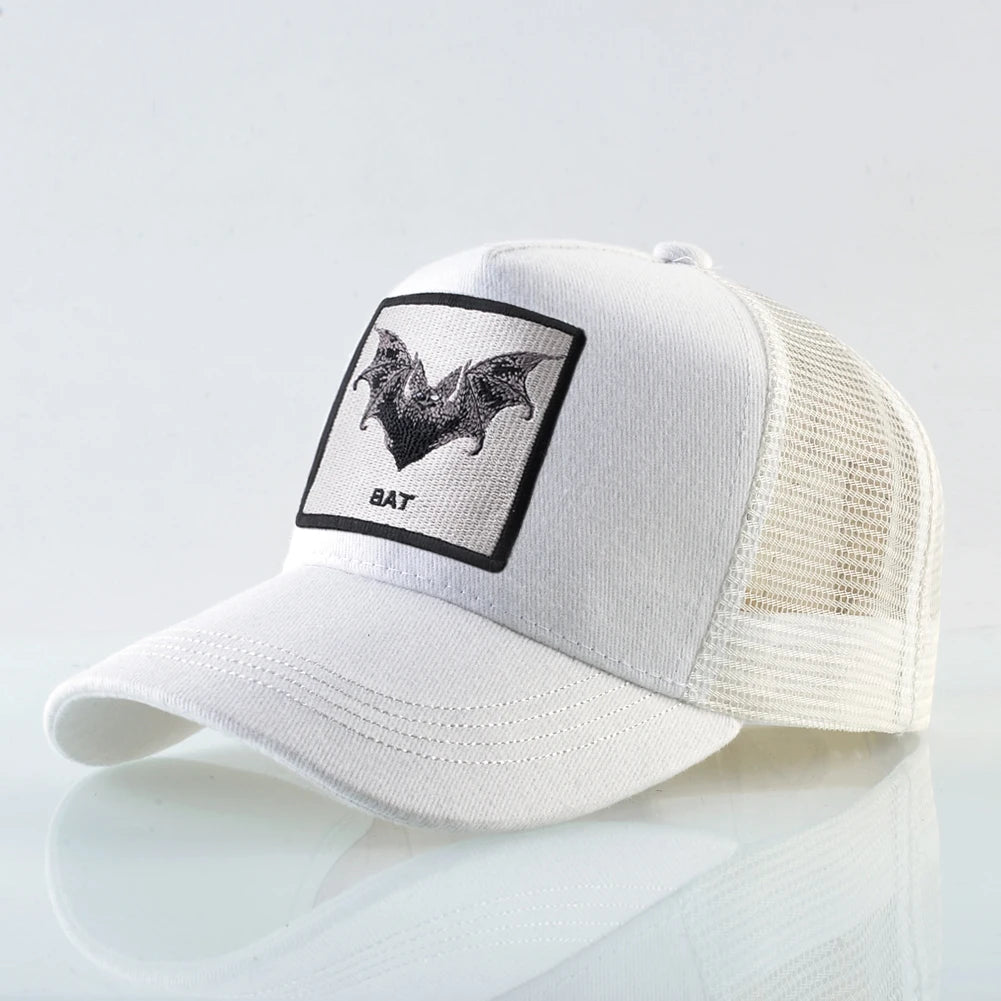 Baseball Cap With Bat Embroidery Four Seasons Snapback Trucker Caps Men Women Fashion Hip Hop Baseball Hat Outdoor Visor Caps