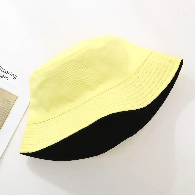 Foldable Bucket Hat Unisex Women Outdoor Sunscreen Cotton Fishing Hunting Cap Men Basin Chapeau Sun Protect Hats