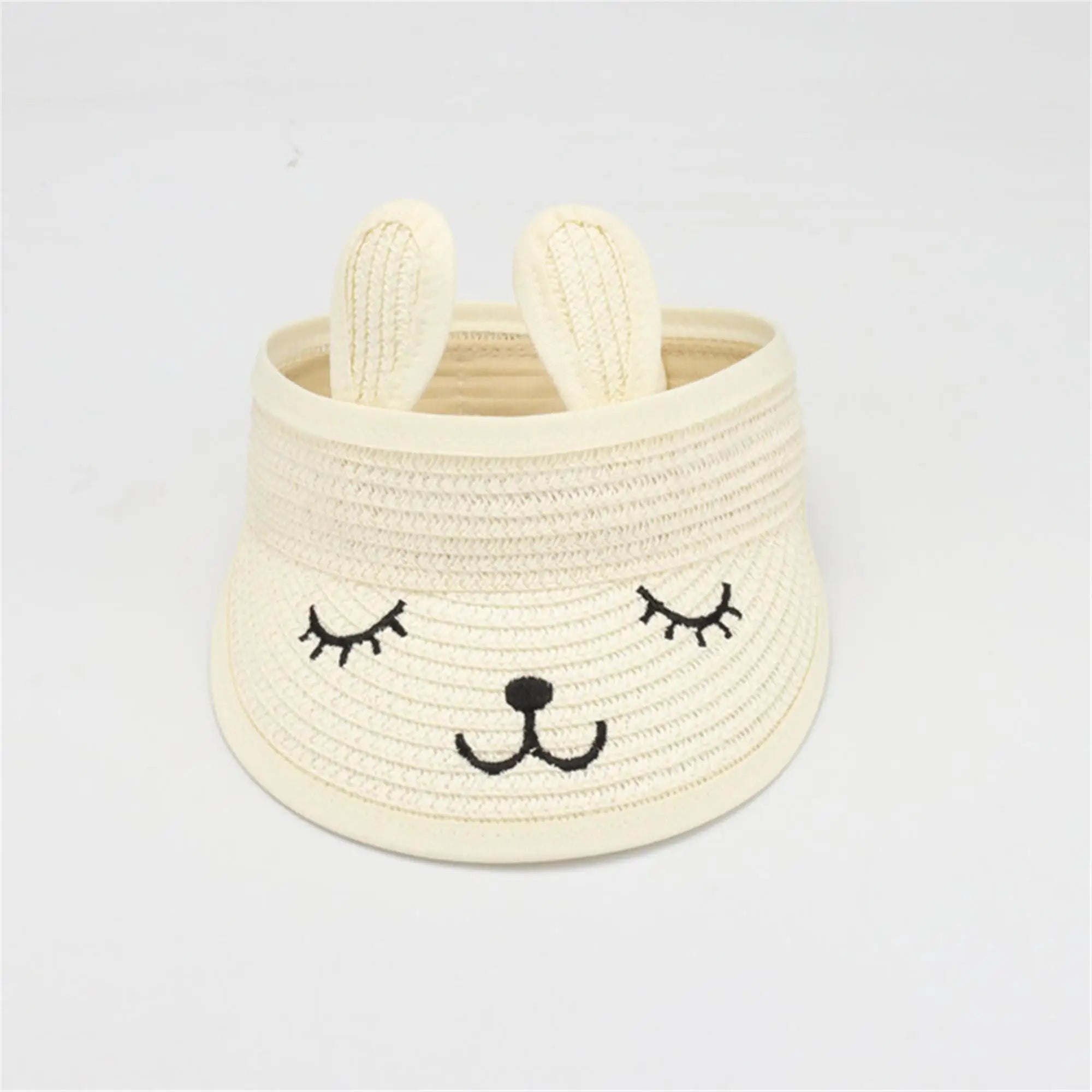 Cartoon Floppy Sun Hat for Kids Summer Beach Cap Sunshade Visor Top Unisex Baby Girl Boy Children's Sun Protection Accessory