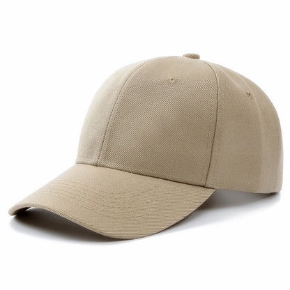 Unisex Cap Casual Plain Baseball Cap Adjustable Snapback Hats For Women Men Hip Hop Cap Street Dad Hat