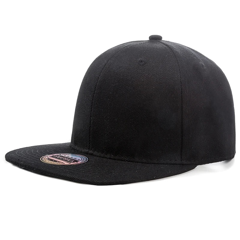 Unisex Cap Plain Snapback Hat High Quality Adult Hip Hop Baseball Cap Men Women Outdoor Leisure Baseball Hat