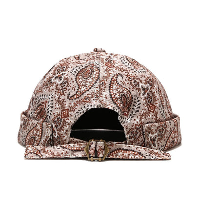 Unisex Cotton Brimless Docker Cap – Retro Skullcap Street Hip Hop Summer Hat