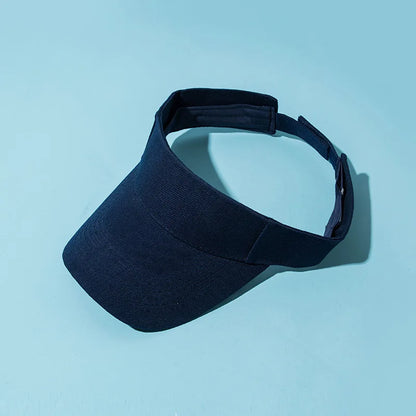 Baseball Cap Summer Hats For Girls Boys Children Casual Empty Top Sun Visor Tennis Cap Solid Sunscreen Outdoor Group Activity