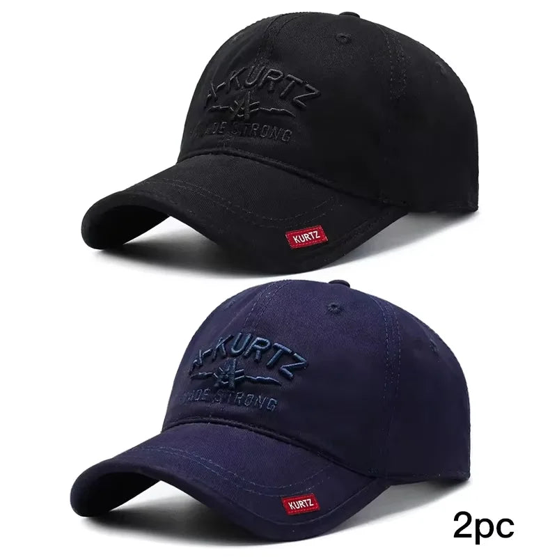 Unisex Korean Style Baseball Cap Embroidered Casual Outdoor Sun Hat