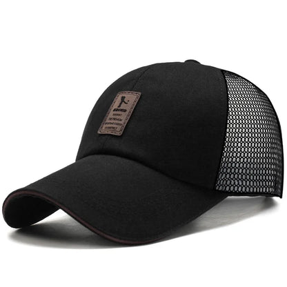 Unisex Mesh Baseball Cap – Breathable Outdoor Sports Sun Hat, Korean Style