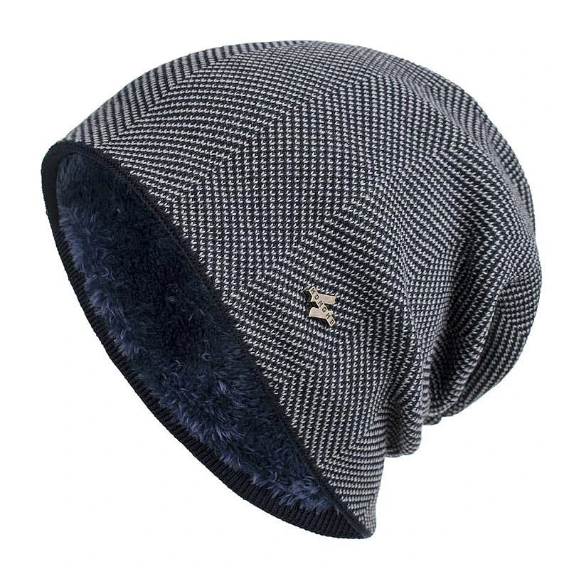 New Unisex Warm Winter Hat Fashion Men & Women Thick Knitted Hat Outdoor Sports Ski Beanie Hats