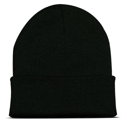Personalized Custom Beanies Hats with Embroidery Text Logo for Men Women Warm Winter Knitted Cuff Beanie Cap Dropshipping