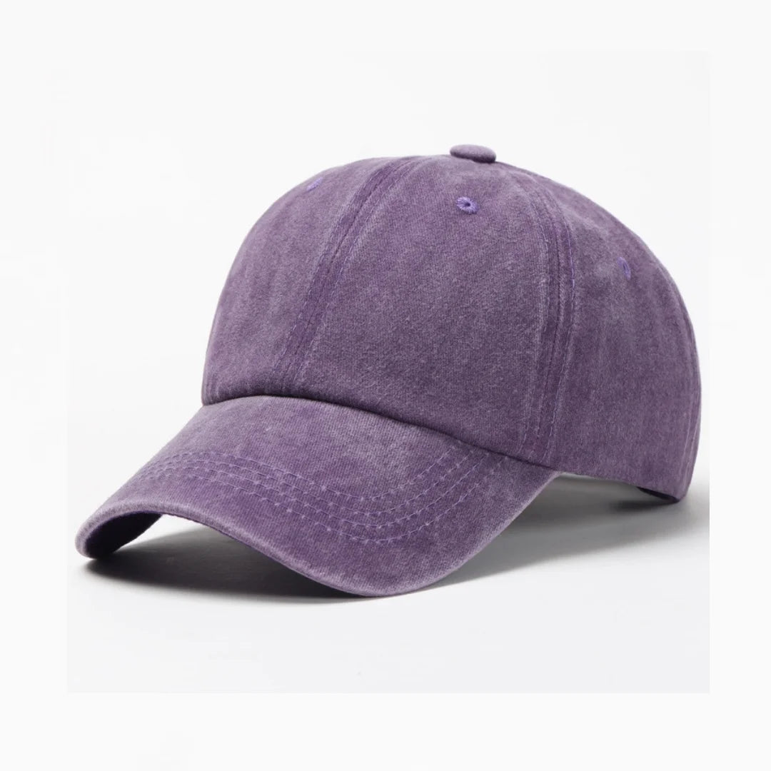 Baseball Cap Washed Cotton Men Women Snapback Hat Vintage Hip Hop Caps Solid Color Dad Hat Bone Casquette Outdoor Casual Sport