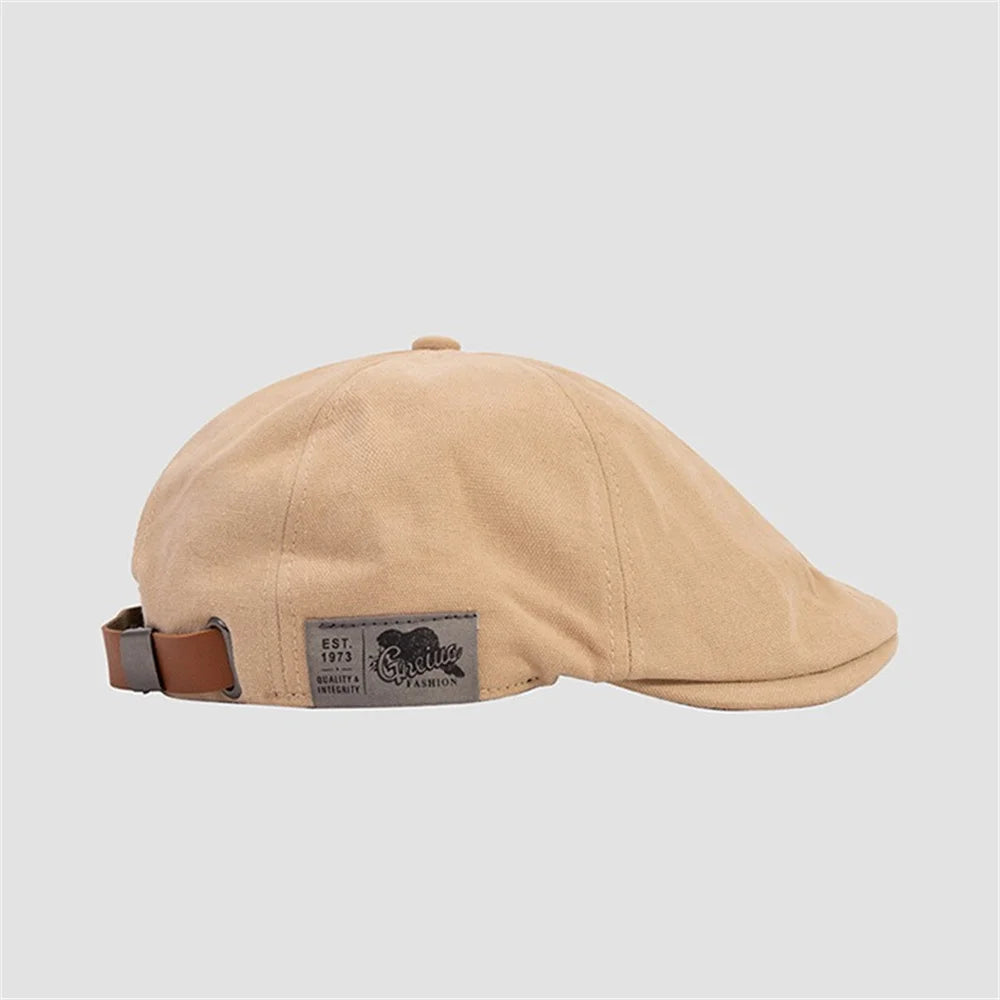 New Retro Newsboy Caps Men Hats Berets British Wearing Style Ivy Cap Classic Woman Vintage Cotton Beret Hip Hop Berets gorras