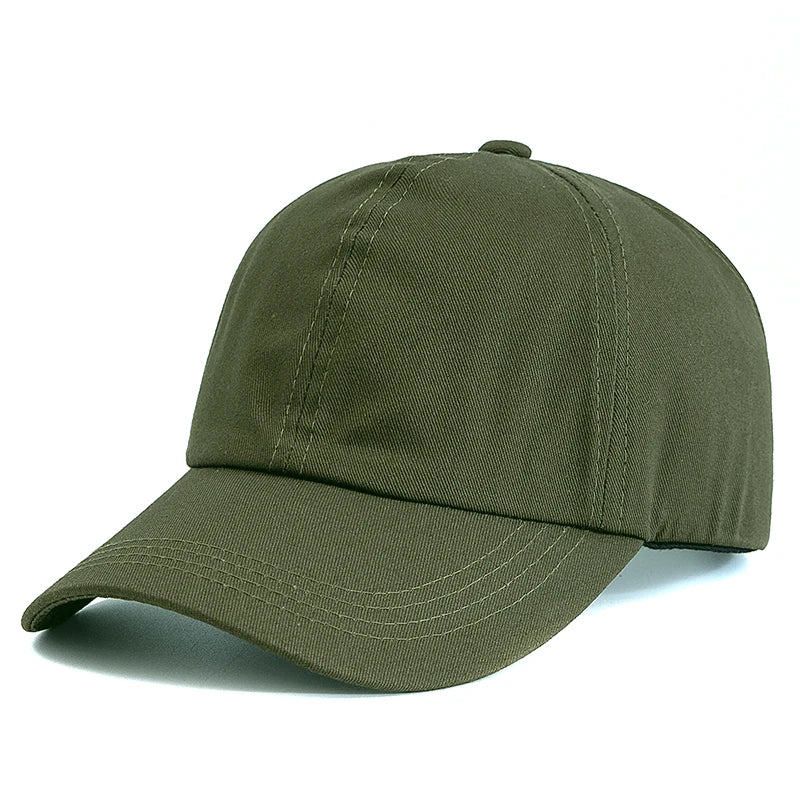 New Fashionable Women's Solid Ponytail Cap Adjustable Outdoor Female Summer Hat Streetwear Dopamine Color Cap