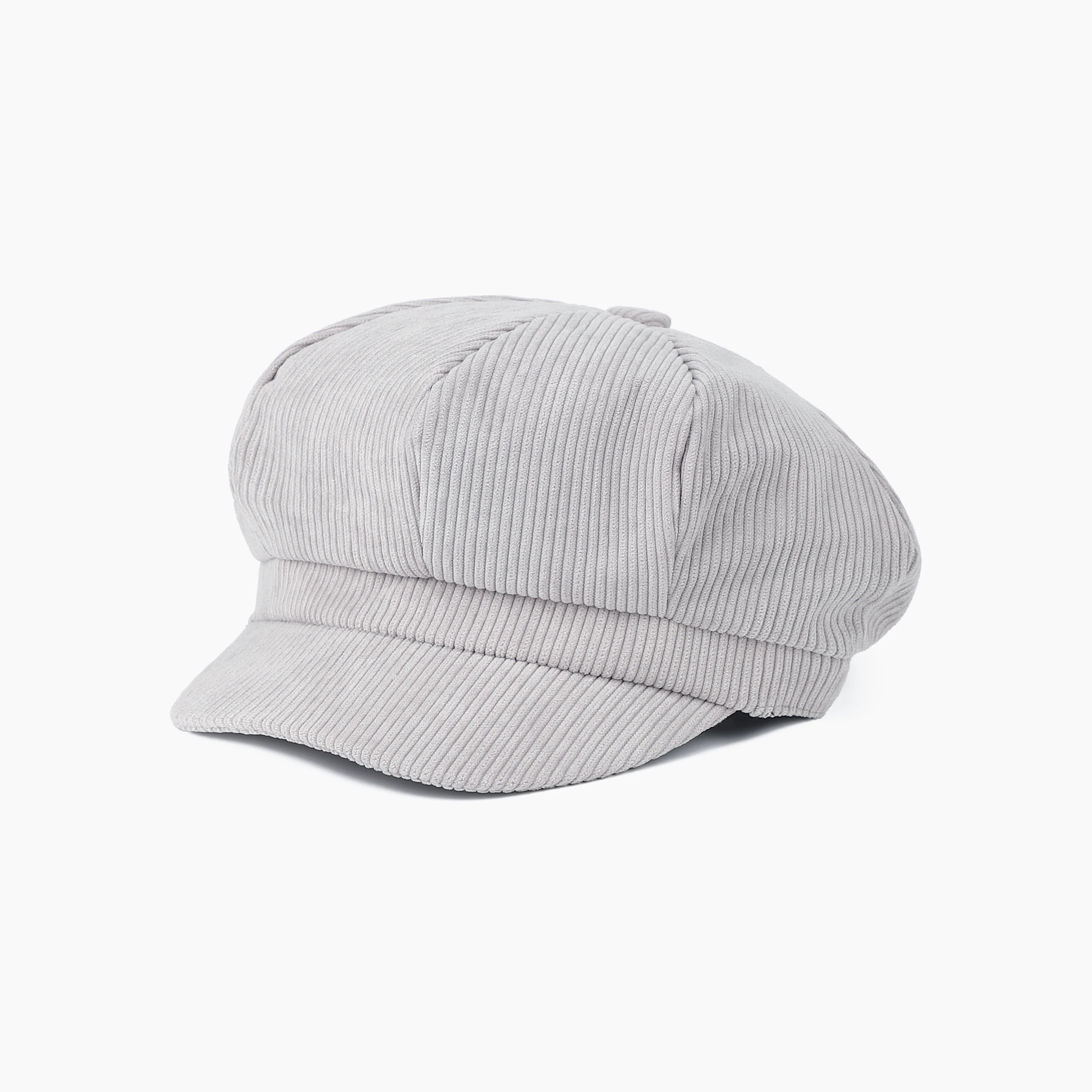Newsboy Cap Beret Women Vintage Beret Painter Hat Winter Hats For Women Men Octagonal Caps Female Bone Solid Color Casual