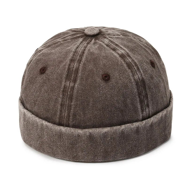 Street-style Soft-top Washed Hip-hop Cap - Unisex & Versatile Farmer's Hat