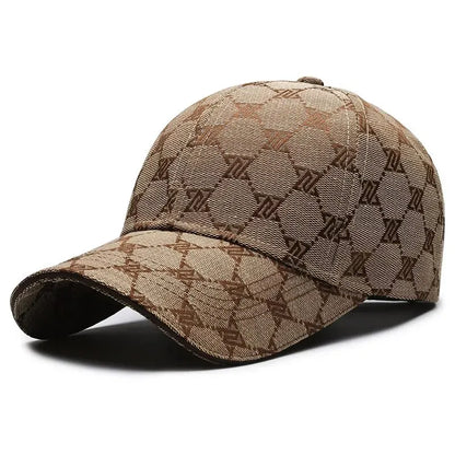 Unisex Three-Line Stitched Distressed Baseball Cap Four Seasons Casual Sun Protection Hat