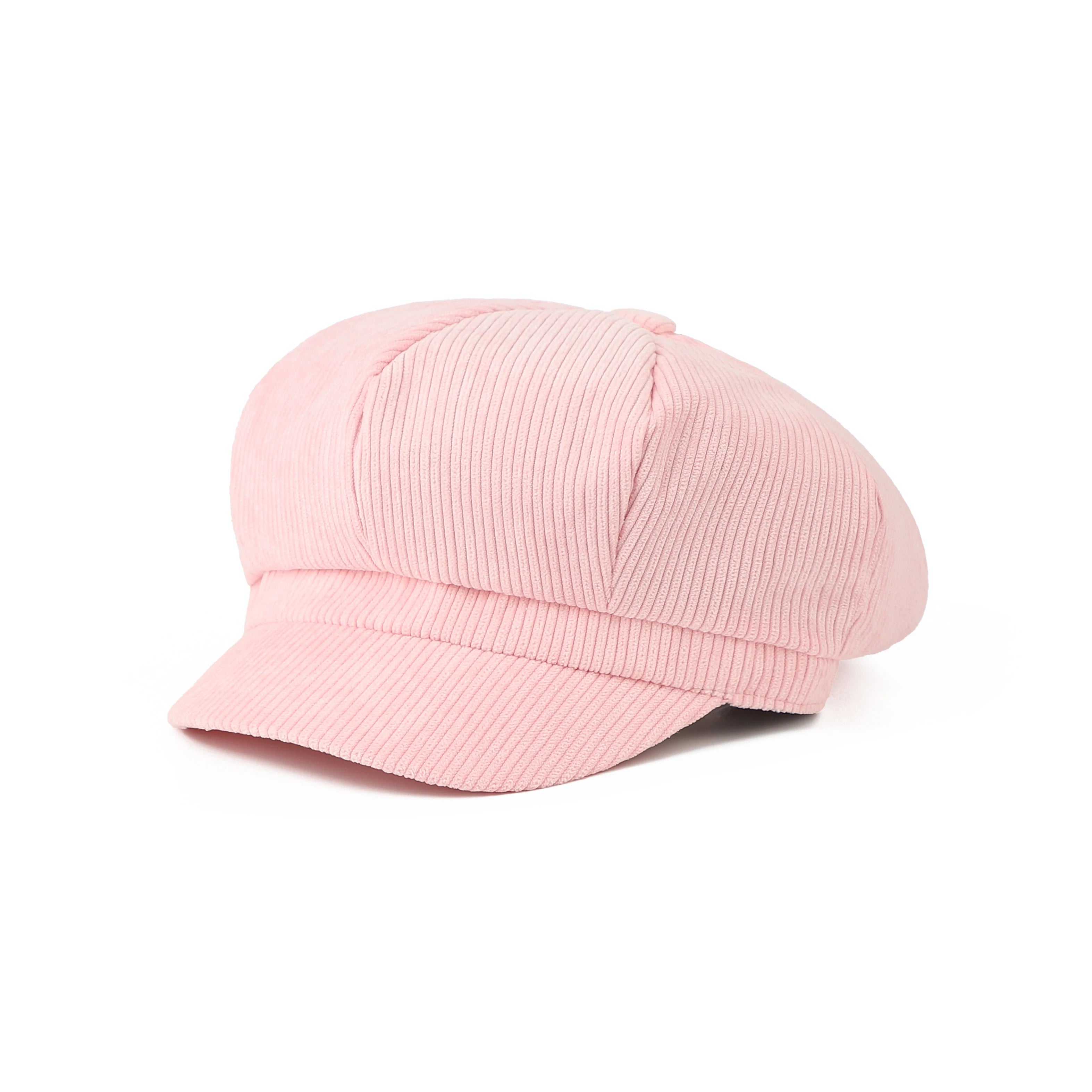 Newsboy Cap Beret Women Vintage Beret Painter Hat Winter Hats For Women Men Octagonal Caps Female Bone Solid Color Casual