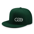 Unisex adjustable baseball cap street flat brim hat printed GOD IS GOOD casual headwear men and women fashion breathable outdoor