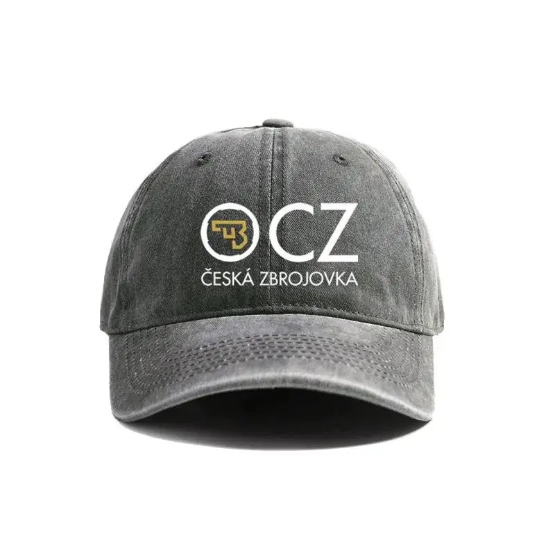 2025 Ceska Zbrojovka Baseball Caps Distressed Hats CZ Firearms Cap Men Women Retro Outdoor Summer Adjustable Hats Fashion