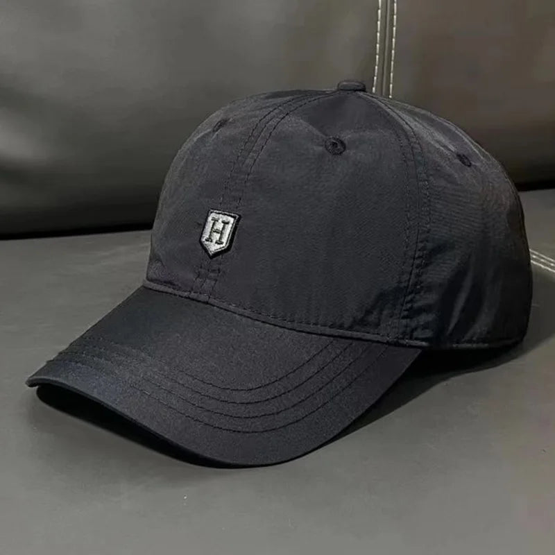 UV Protection Baseball Cap - Quick-Drying Soft Top, Breathable Strapback, Ideal for Hiking, Fishing, Outdoor Activities