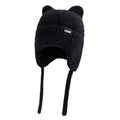 New Women Cute Cat Ear Earflap Winter Hat Fashion Windproof Knitted Hat Kpop Style Soft Beanie Hats Candy Colors Streetwear Cap
