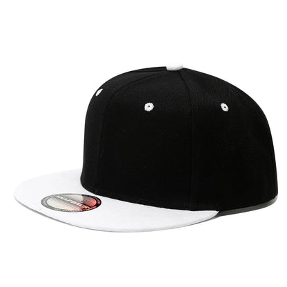 Flat Edge Baseball Cap Korean Version Two-color Splicing Hip-hop Hat Men's and Women's Tide Street Cool Hip-hop Hat