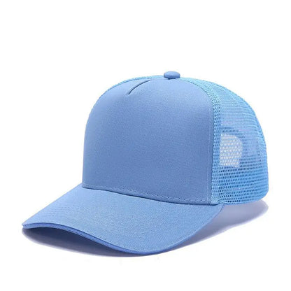 Mesh Cap Women Spring Summer Hats For Women Baseball Cap Cotton Solid Colored Wholesale Stock 6 Panel 5 Panel Breathable Cap
