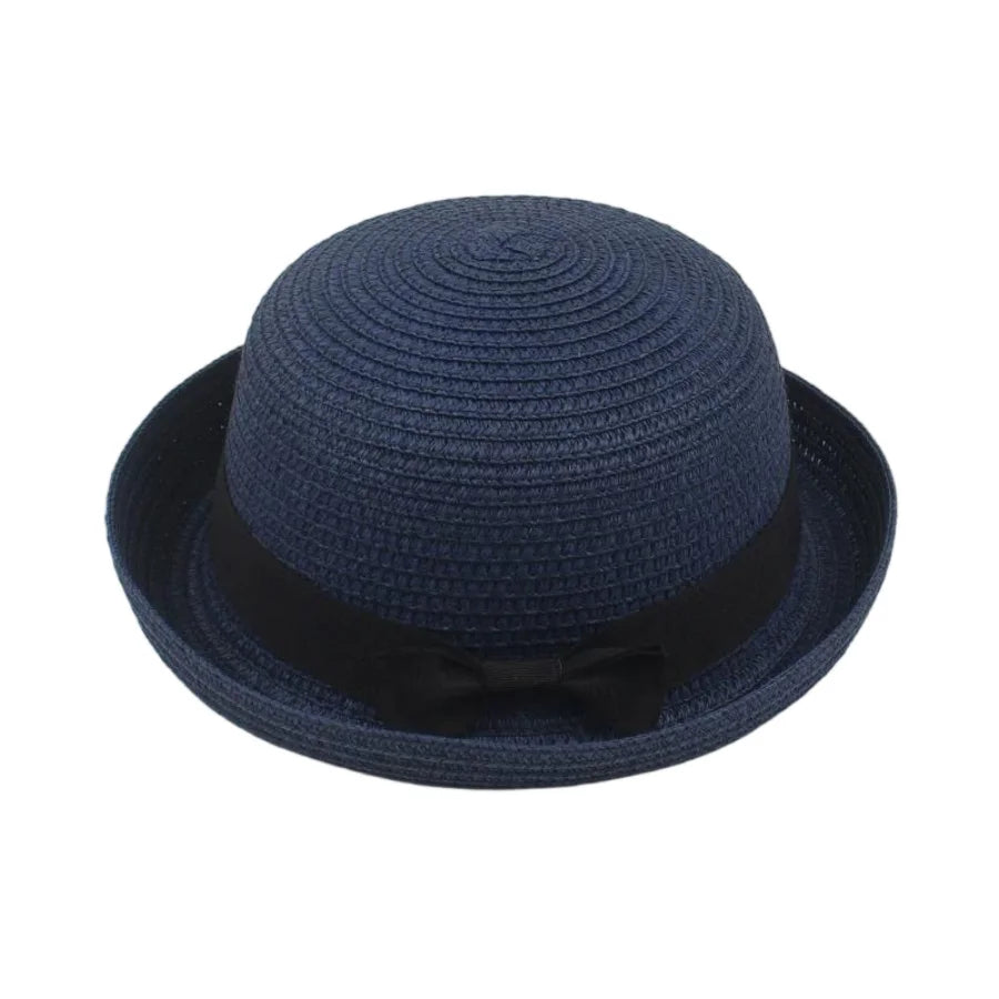 Korean Summer Men's and Women's Top Hats Straw Hats Sunshade Sunscreen Hats Beach Vacation Travel Hat