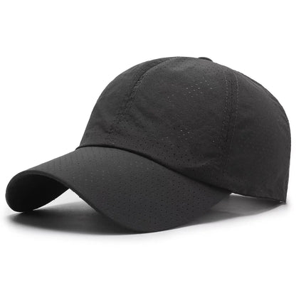 Unisex Quick Dry Baseball Cap Men Summer Print logo Outdoor Sport Running Hat Women Custom Breathable Mesh Sun Hats