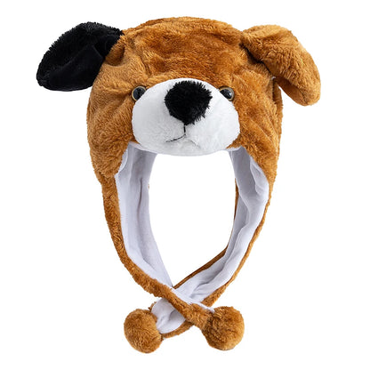 New Style Unisex Funny 3D Plush Elephant Style Decorative Hat Mischievous Cap For Man Women Plush Winter Lovely Family Hat