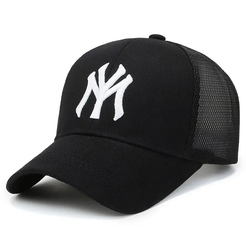 Men’s Korean Mesh Baseball Cap – Breathable Summer Outdoor Sun Hat