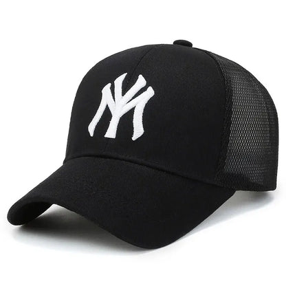 Men’s Korean Mesh Baseball Cap – Breathable Summer Outdoor Sun Hat