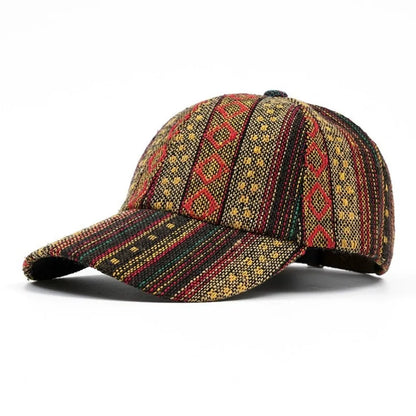 Spring Summer Boho Baseball Cap For Men Women Adjustable Tribal Print Sun Hat Street Sport Hiphop Outdoor Trucker Snapback Visor