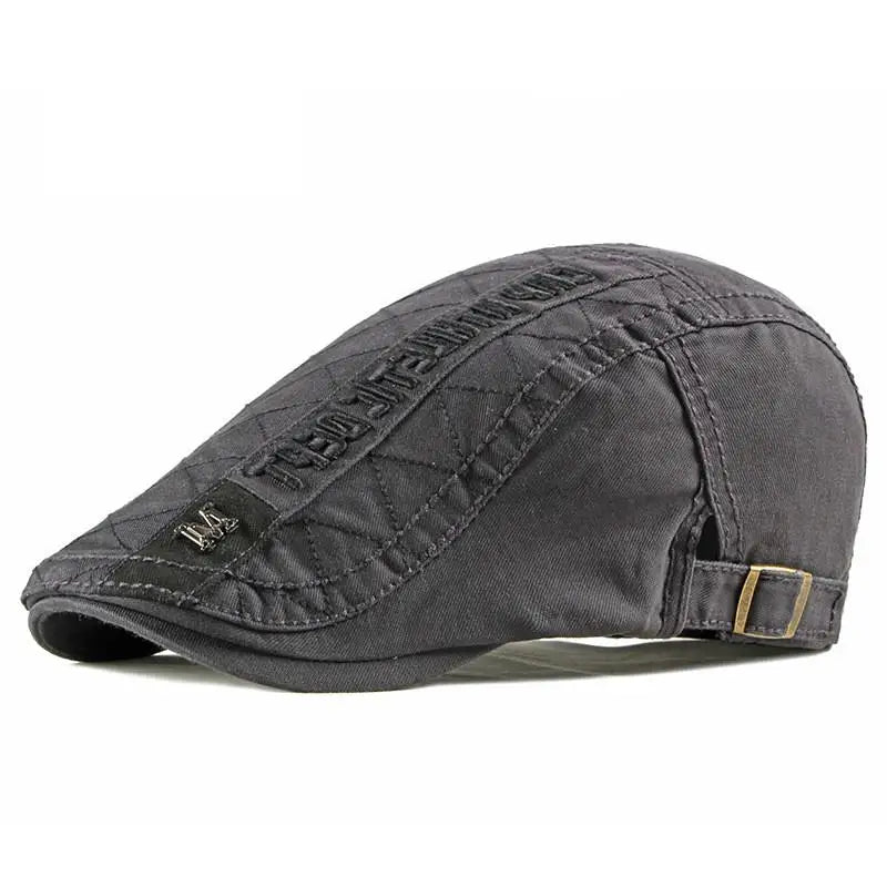 Hot Sale Summer Outdoor Flat Hat Sports Cotton Beret Caps Solid Color Casual Peaked Caps Unisex M Label Stylish Casual Sun Hats