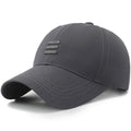 Unisex Three-Line Embroidered Baseball Cap Adjustable Casual Sun Protection Hat