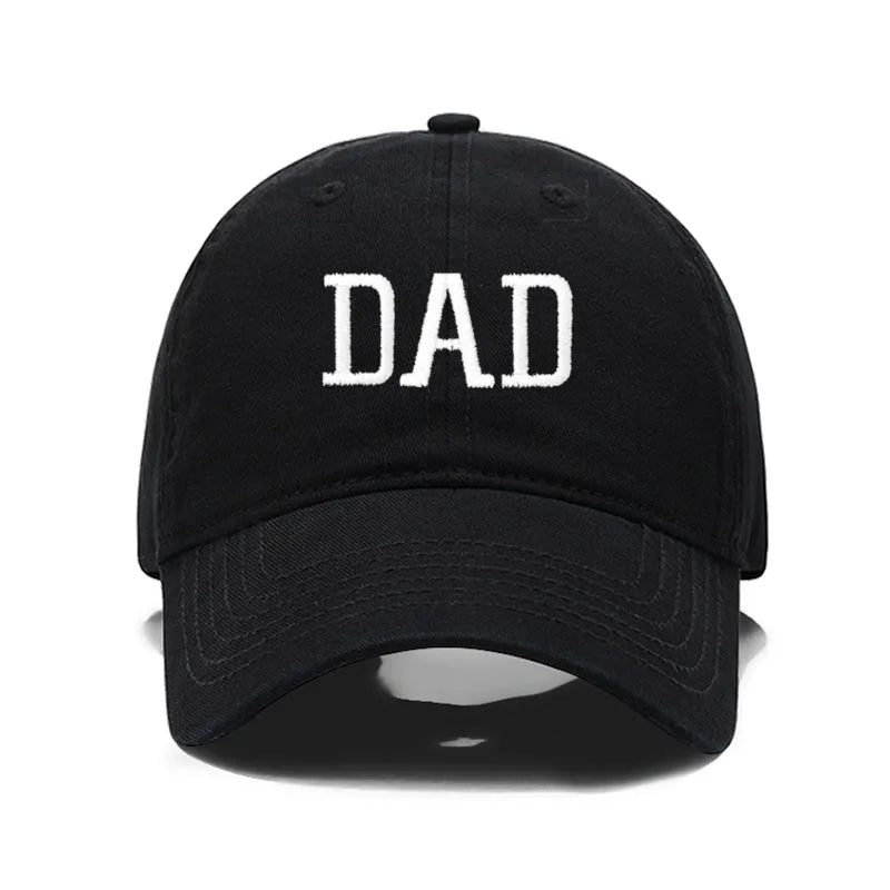 DAD MOM Embroidery Baseball Cap Fashion Women Men Hat Sport Visors Snapback Cap Sun Hat Breathable Outdoor Caps