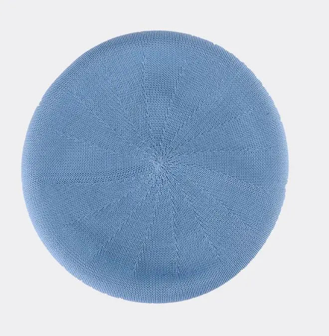 Beret Hat Women Spring Summer Hats For Women Retro Knitted Painter Cap Casual Trendy Design Solid Breathable Thin Cap Female New