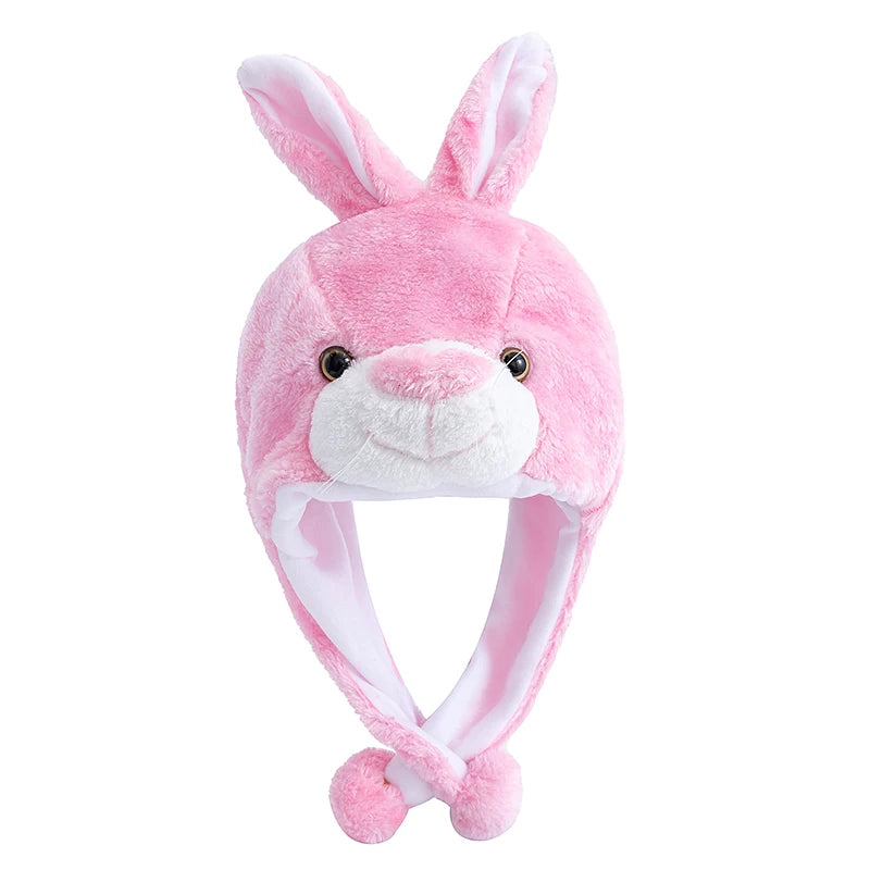 New Style Unisex Funny 3D Plush Elephant Style Decorative Hat Mischievous Cap For Man Women Plush Winter Lovely Family Hat