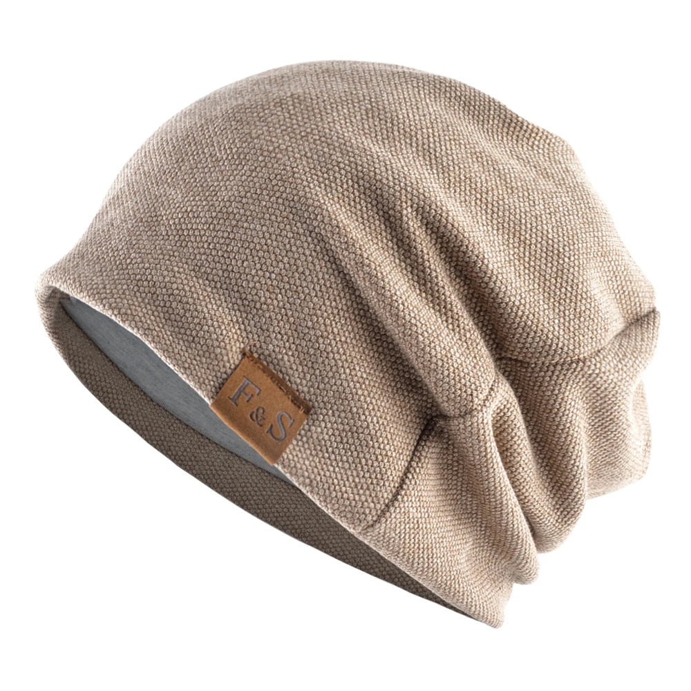 Fashion Skullies Beanies Men Summer Spring Breathable Hats For Women Solid Color Soft Casual Sport Beanie Unisex Hat