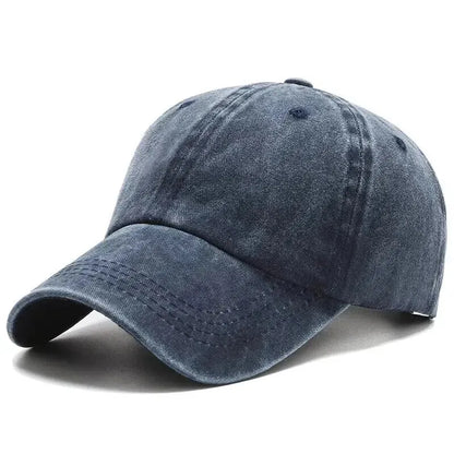 Men’s Washed Vintage Baseball Cap Korean Street Style Sunshade Casual Outdoor Hat