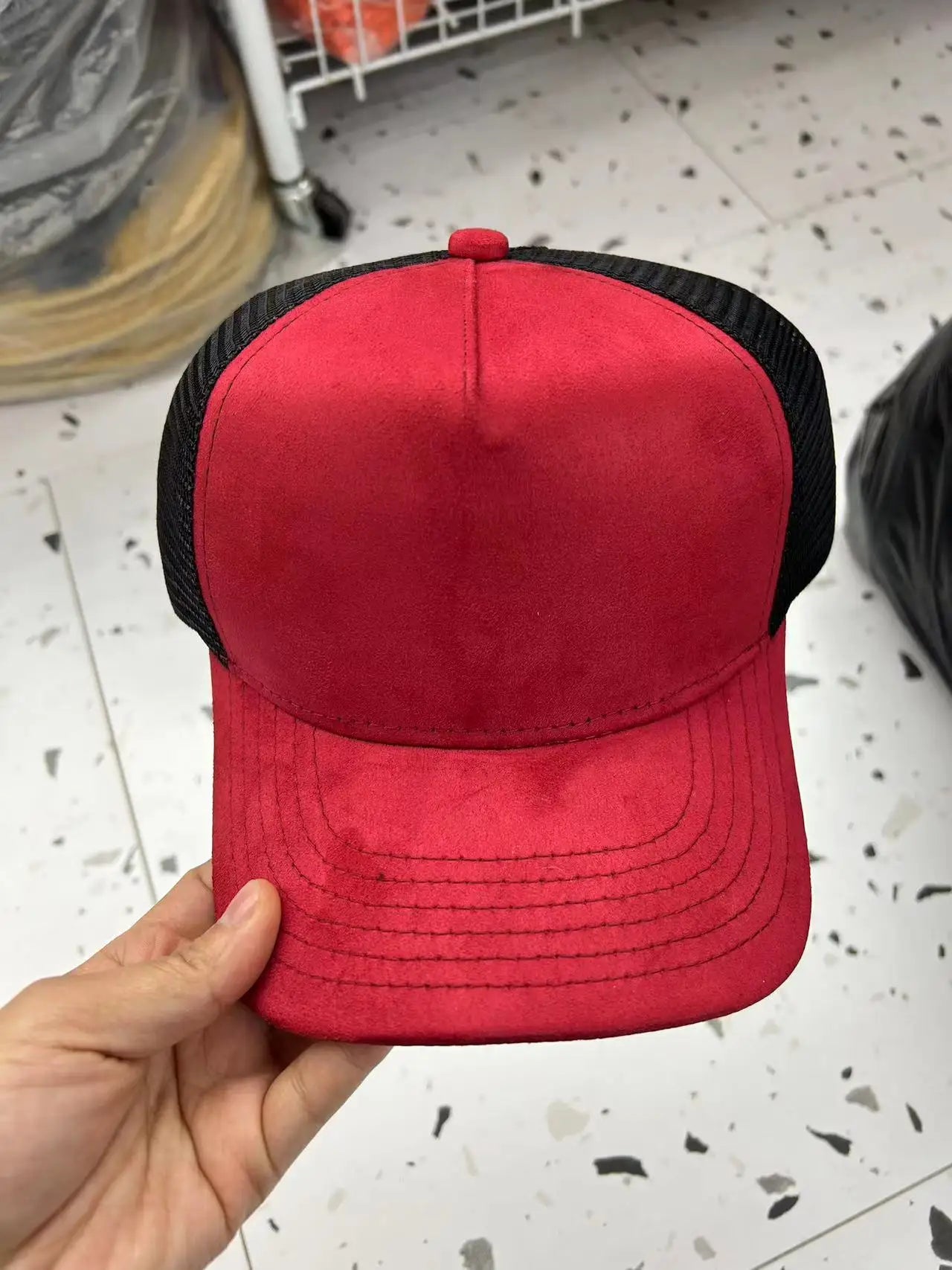 Unisex 5 Panel Suede Mesh Baseballl Cap Four Season Men Women Blank Snapback Caps Dad Hats Outdoor Sport Sun Gorras