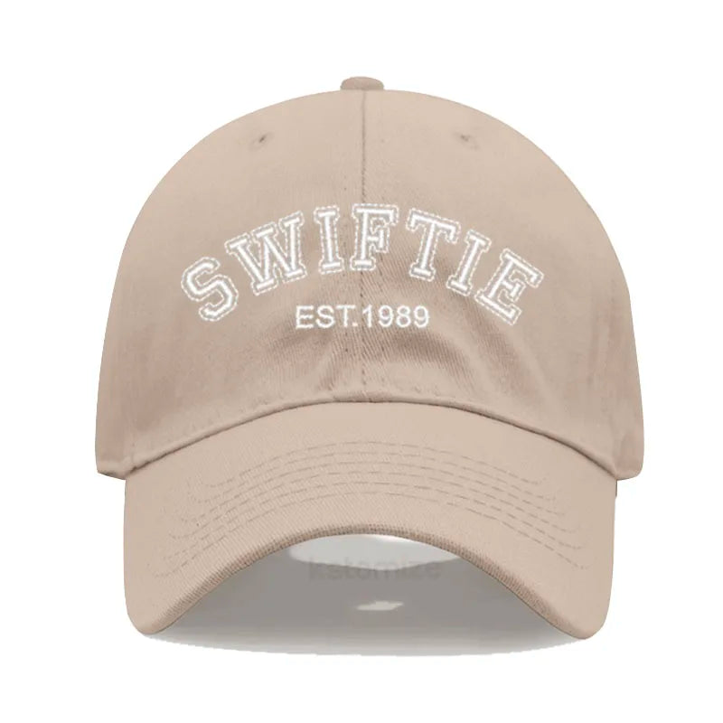 SWIFTIE 1989 Embroidery Baseball Cap for Men Women Unisex Washed Cotton Dad Hat Sun Hat Gift Fans Outdoor Sports Dropshipping