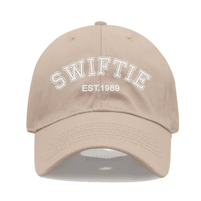 SWIFTIE 1989 Embroidery Baseball Cap for Men Women Unisex Washed Cotton Dad Hat Sun Hat Gift Fans Outdoor Sports Dropshipping